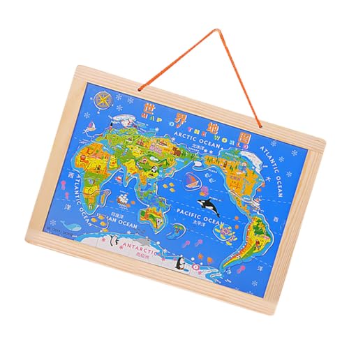 IMIKEYA 1 Satz interaktive Kinderkarte kinderpuzzle holzspielzeug Holz Puzzle Geographie Puzzlespielzeug Weltkartenrätsel Weltkarte China Karte hölzern IMIKEYA 1 Satz interaktive Kinderkarte kinderpuzzle holzspielzeug Holz Puzzle Geographie Puzzlespielzeug Weltkartenrätsel Weltkarte China Karte hölzern von IMIKEYA
