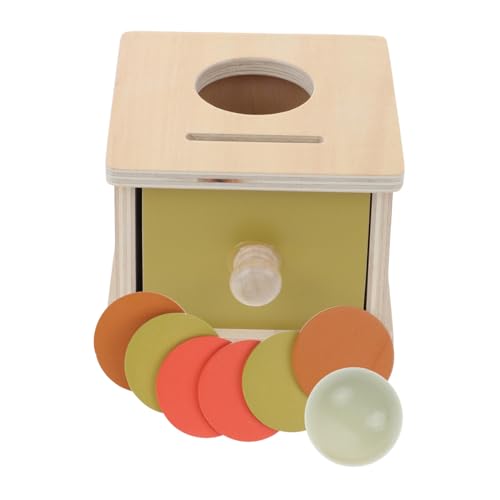 IMIKEYA 1 Satz sensorisches Babymünzenspielzeug Motorik-Trainingsspielzeug Babykognitiver Kinderspielzeug Greifen Kiefernholz IMIKEYA 1 Satz sensorisches Babymünzenspielzeug Motorik-Trainingsspielzeug Babykognitiver Kinderspielzeug Greifen Kiefernholz von IMIKEYA