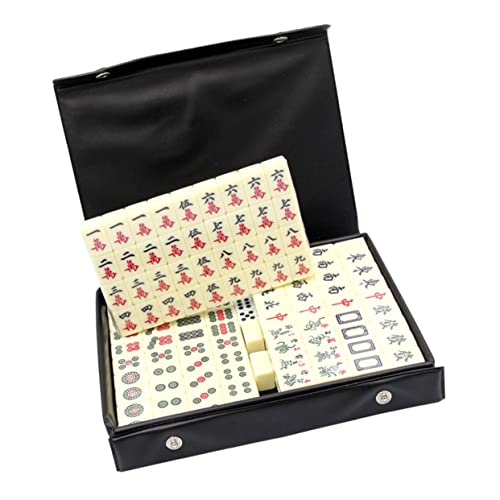 IMIKEYA 1 Satz tragbares Mahjong Desktop-Reisespielzeug Brettspiel im Freien Tischreisespielzeug Outdoor -Zubehör interessantes Brettspiel Reiseversorgung Outdoor -Vorräte PVC IMIKEYA 1 Satz tragbares Mahjong Desktop-Reisespielzeug Brettspiel im Freien Tischreisespielzeug Outdoor -Zubehör interessantes Brettspiel Reiseversorgung Outdoor -Vorräte PVC von IMIKEYA