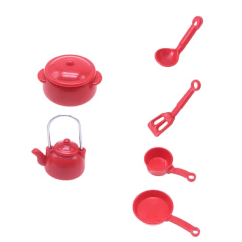 IMIKEYA 1 Satz winziges Mini-Mikrowelle Puppenhausmöbel und Zubehör Mini-Hausküchenzubehör Mini-Küchengeschirr-Modell Miniatur-Küchengeschirr Mini-Kochgeschirr-Modell Plastik rot IMIKEYA 1 Satz winziges Mini-Mikrowelle Puppenhausmöbel und Zubehör Mini-Hausküchenzubehör Mini-Küchengeschirr-Modell Miniatur-Küchengeschirr Mini-Kochgeschirr-Modell Plastik rot von IMIKEYA