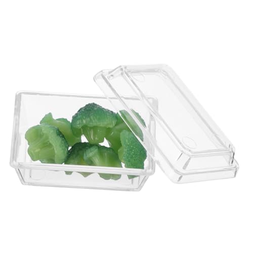 IMIKEYA 1 Schachtel Essbares Mini-gemüse Miniaturfutter Mini-Obst Und -gemüse Mini- -Essen Miniatur-zubehör Mini-küchenmodellspielzeug Miniaturessen Für Puppenhaus Plastik von IMIKEYA