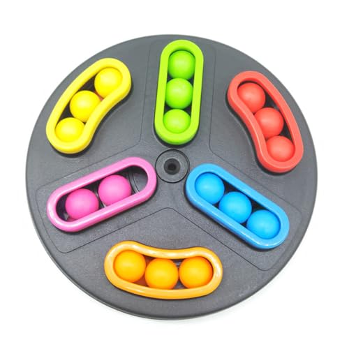 IMIKEYA 1 Schachtel Spinning Perlenspielzeug drehen Intelligentes für Denksportaufgaben Kinderspiele Labyrinth Ball Brettspiel Zufällige Farbe IMIKEYA 1 Schachtel Spinning Perlenspielzeug drehen Intelligentes für Denksportaufgaben Kinderspiele Labyrinth Ball Brettspiel Zufällige Farbe von IMIKEYA