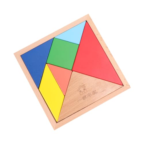 IMIKEYA 1 Schachtel Tangram- Holz-Tangram Frühes Lernen Hölzern IMIKEYA 1 Schachtel Tangram- Holz-Tangram Frühes Lernen Hölzern von IMIKEYA