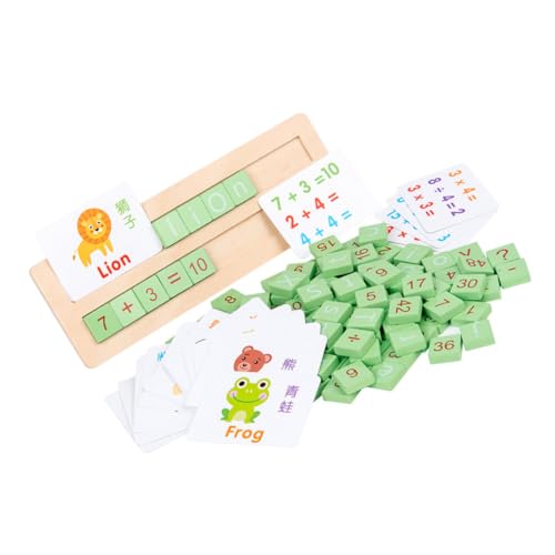 IMIKEYA 1 Set Alphabet Wort Lehrhilfen Lernspielzeug Puzzle Zahlen Alphabet Lernspielzeug Zahlen Alphabet Zahlen Erkennungsspielzeug Frühlernspielzeug Holz Grün IMIKEYA 1 Set Alphabet Wort Lehrhilfen Lernspielzeug Puzzle Zahlen Alphabet Lernspielzeug Zahlen Alphabet Zahlen Erkennungsspielzeug Frühlernspielzeug Holz Grün von IMIKEYA