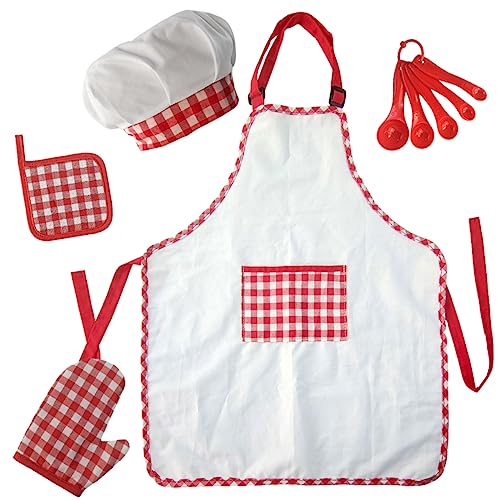 IMIKEYA 1 Set Backschürze Set Kits Backschürze Anzüge Für Jungen Kinderschürze Kochzubehör Kleinkinderschürze Kinderschürze Kleinkinder Küchenschürze Schürzen Rot Baumwolle IMIKEYA 1 Set Backschürze Set Kits Backschürze Anzüge Für Jungen Kinderschürze Kochzubehör Kleinkinderschürze Kinderschürze Kleinkinder Küchenschürze Schürzen Rot Baumwolle von IMIKEYA