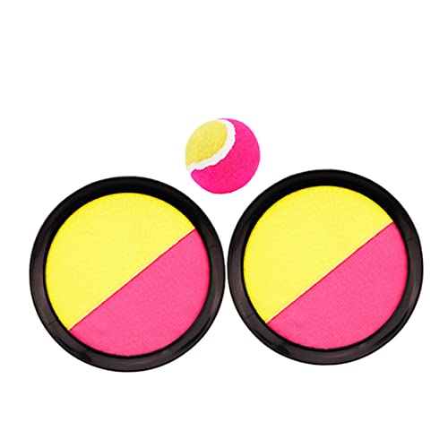 IMIKEYA 1 Set Ballspielzeug Mit Saugnapf Outdoor Fangballspiel Lernspielzeug Wurfballspielzeug Wurf Und Fangschlägerball Kreatives Brettspielzeug Klebriges Lustiges Wurf Und von IMIKEYA