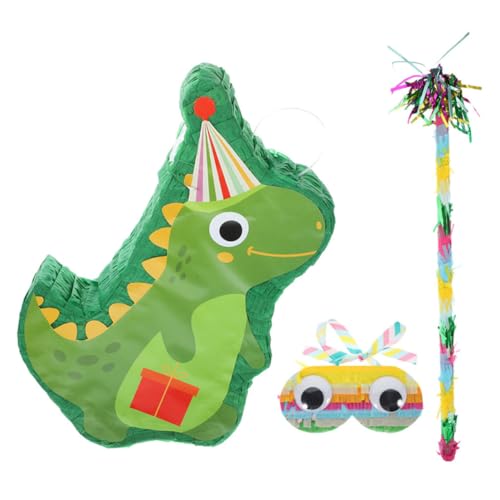 IMIKEYA 1 Set Dinosaurier Piñata Partygeschenke Geburtstagsdekorationen Ornamente Für Neujahrs Piñata Hängende Piñata Dekoration Erwachsene Piñata Party Dekoration Lustiges von IMIKEYA