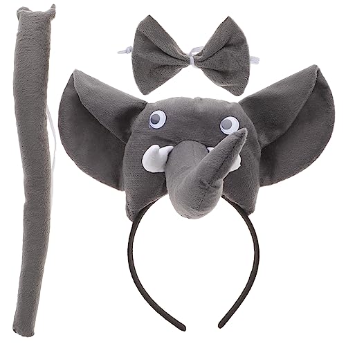 IMIKEYA 1 Set Elefanten Stirnband Set Elefantenkostüm Für Elefantenkostüm Für Erwachsene Elefantenhut Elefanten Kinderkostüm Elefanten Accessoires Für Frauen Elefantenohr Kostüm IMIKEYA 1 Set Elefanten Stirnband Set Elefantenkostüm Für Elefantenkostüm Für Erwachsene Elefantenhut Elefanten Kinderkostüm Elefanten Accessoires Für Frauen Elefantenohr Kostüm von IMIKEYA