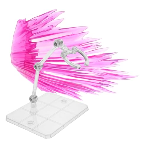 IMIKEYA 1 Set Explosive Spezialeffekte Teile Basteln Figuren Action Sammler Klein Vitrine Modell Figurine Figurenzubehör Figureneffekte Kunststoff Rosa von IMIKEYA