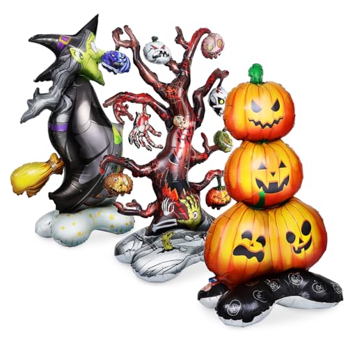 IMIKEYA 1 Set Halloween Dekorationsrequisiten Dekorative Halloween Ballondekorationen Bunte Halloween Ballons Party Motto Für Woo Förmige Supersüße Aluminiumfolie IMIKEYA 1 Set Halloween Dekorationsrequisiten Dekorative Halloween Ballondekorationen Bunte Halloween Ballons Party Motto Für Woo Förmige Supersüße Aluminiumfolie von IMIKEYA