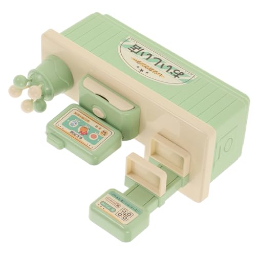 IMIKEYA 1 Set Kassenspielzeug Registrierkasse Puppe Miniatur Marktkasse Supermarktkasse Spielset Registrierkassen Registrierkasse Hellgrüner Kunststoff von IMIKEYA