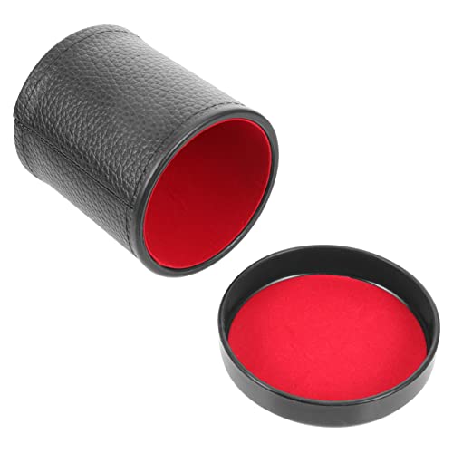 IMIKEYA 1 Set Leiser Leder Siebbecher Rollbecher Minibecher Roulette Würfel Eiskaffeebecher Mehrwegbecher Mit Deckel Und Strohhalm Smart Cup Shut The Box Spiel Strohhalmbecher IMIKEYA 1 Set Leiser Leder Siebbecher Rollbecher Minibecher Roulette Würfel Eiskaffeebecher Mehrwegbecher Mit Deckel Und Strohhalm Smart Cup Shut The Box Spiel Strohhalmbecher von IMIKEYA