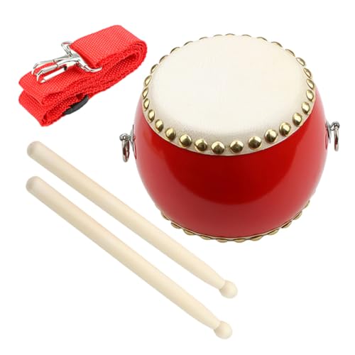 IMIKEYA 1 Set Lernspielzeug Musikinstrumente Kinderspielzeug Musikspielzeug Musikinstrument Kinderspielzeug Tragbares Trommelspielzeug Interessantes Schlagspielzeug Aus Holz von IMIKEYA