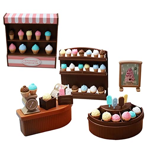 IMIKEYA 1 Set Mini Eisdiele Eisform Für Kleinkinder Deko Set Für Am Stiel Rollenspiel Schaustück Figur Spielzeugladen Ornament Eisstangen Eisdiele Puppenhaus IMIKEYA 1 Set Mini Eisdiele Eisform Für Kleinkinder Deko Set Für Am Stiel Rollenspiel Schaustück Figur Spielzeugladen Ornament Eisstangen Eisdiele Puppenhaus von IMIKEYA