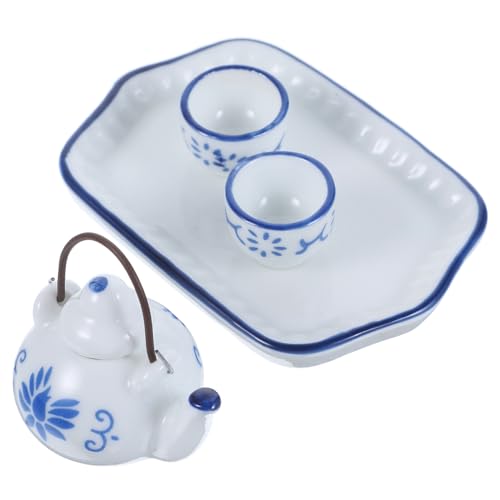 IMIKEYA Mini-teeservice – Porzellan-teetasse Und – Puppenhaus-Miniatur-küchenzubehör – Elegante Miniatur-teetassen Zum Rollenspiel IMIKEYA Mini-teeservice – Porzellan-teetasse Und – Puppenhaus-Miniatur-küchenzubehör – Elegante Miniatur-teetassen Zum Rollenspiel von IMIKEYA