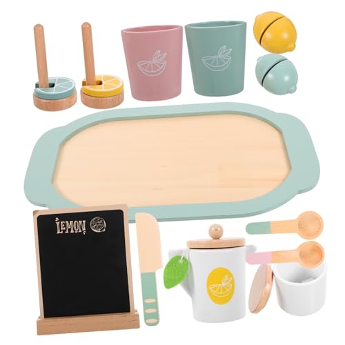 IMIKEYA 1 Set Nachmittagstee-Spielzeug Aus Holz, Spielhaus, Vorgeben, Zitronen-Tee-Spielzeug IMIKEYA 1 Set Nachmittagstee-Spielzeug Aus Holz, Spielhaus, Vorgeben, Zitronen-Tee-Spielzeug von IMIKEYA