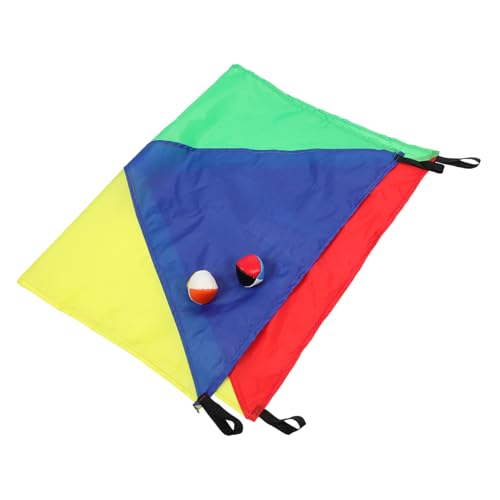 IMIKEYA 1 Set Outdoor Regenbogen Fallschirm Für Outdoor Spiele Für Sensorisches Für Babys Sensorik Outdoor Für Sensorische Fitnessgeräte Bunt von IMIKEYA