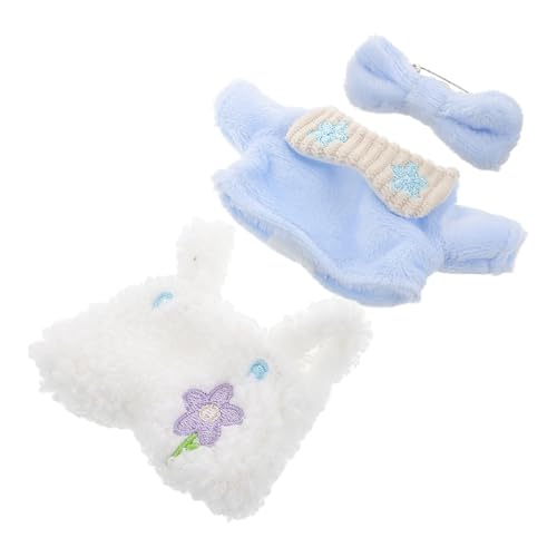 IMIKEYA 1 Set Puppenkleidung Babyspiel Realistischer Plüsch Kleines Weihnachtspuppenkleid Kapuzenpullover Abschlusskleidung Hundehemd Lustige Puppenpullover Tierkrankenschwester Zeug von IMIKEYA