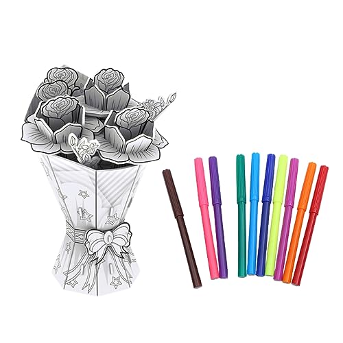 IMIKEYA 1 Set Puzzle Ornamente Blumenpuzzle Graffiti Blüten Modellbausätze Für Erwachsene Farbe Blumenpuzzle 3D Blütenpuzzle Graffiti Blumenpuzzle Papier IMIKEYA 1 Set Puzzle Ornamente Blumenpuzzle Graffiti Blüten Modellbausätze Für Erwachsene Farbe Blumenpuzzle 3D Blütenpuzzle Graffiti Blumenpuzzle Papier von IMIKEYA