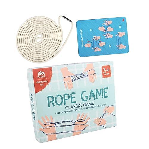 IMIKEYA 1 Set Seilspielzeug Mit Blumenmuster Seil Fingerspielzeug Fingerseilspiel Elastisches Seilspielzeug Für Kreatives Spielzeugspiel Spiel Zum Ziehen Von Schwanzknoten IMIKEYA 1 Set Seilspielzeug Mit Blumenmuster Seil Fingerspielzeug Fingerseilspiel Elastisches Seilspielzeug Für Kreatives Spielzeugspiel Spiel Zum Ziehen Von Schwanzknoten von IMIKEYA