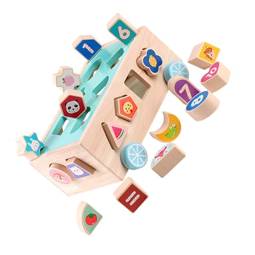 IMIKEYA 1 Set Sensorisches Aus Holz Kleinkindspielzeug Babyspielzeug Kompaktes Sensorisches Kompaktes Kinderspielzeug Lustiges Kinderspielzeug Kinderbedarf Formsortierer IMIKEYA 1 Set Sensorisches Aus Holz Kleinkindspielzeug Babyspielzeug Kompaktes Sensorisches Kompaktes Kinderspielzeug Lustiges Kinderspielzeug Kinderbedarf Formsortierer von IMIKEYA