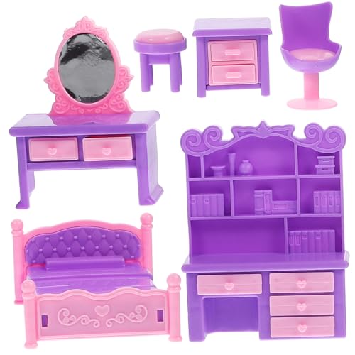 IMIKEYA 1 Set Spielhausmöbel Das Schreibtischdekorationen Kleine Häuser Sofas Kleine Hausmodelle Kleines Kleine Häuser Sofas Puppenhausmöbel Dekoratives Kleines Sofa von IMIKEYA