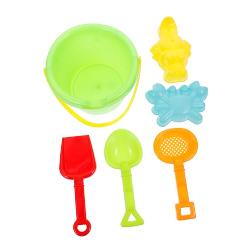 IMIKEYA 1 Set Strandspielzeug Outdoor Für Kurze Sandschaufeln Sandschaufeln Sommerspielzeug Sandspielzeug Für Strandsandspielzeug Strandeimer Schaufel Werkzeugset Aus von IMIKEYA
