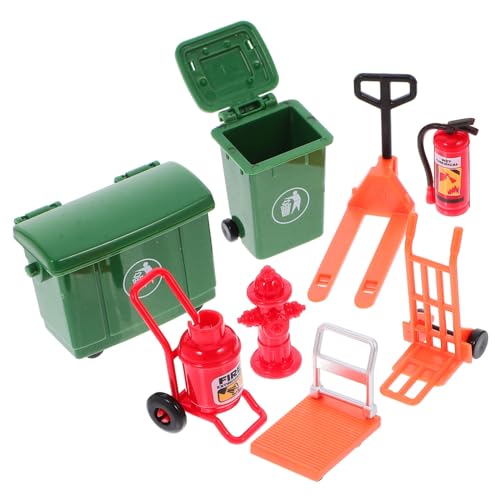 IMIKEYA 1 Set Straßenverkehrsspielzeug Fidget Doodle Mini Autos Feuerlöscher Küche Sprinkler Spielzeugautos Lebensmittel Rolle Vortäuschen Outdoor LKW Für Jungen Lustiges Bauchmuskeln von IMIKEYA