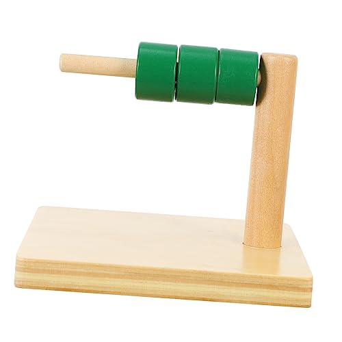 IMIKEYA 1 Set Zylinderring Für Babys Kinderspielzeug Säulenspielzeug Frühlernspielzeug Kognitives Kognitionsspielzeug Intelligenzentwicklungsspielzeug Intelligenzspielzeug Aus von IMIKEYA