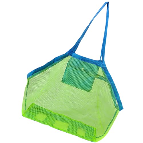 IMIKEYA 1 Stück Aufbewahrungstasche leichte Strandtasche aus Mesh große Netz-Strandtasche Strandtasche Mesh Toy Storage aufbewahrung Sack Tragetaschen aus Mesh Green IMIKEYA 1 Stück Aufbewahrungstasche leichte Strandtasche aus Mesh große Netz-Strandtasche Strandtasche Mesh Toy Storage aufbewahrung Sack Tragetaschen aus Mesh Green von IMIKEYA