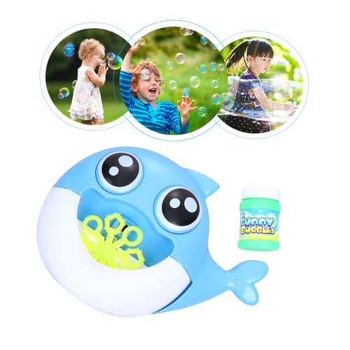 IMIKEYA 1 Stück Delphin Seifenblasenmaschine Kinderspielzeug Automatische Krabben Seifenblasenmaschine Seifenblasengebläse Blasen Elektrische Seifenblasenmaschine Blau IMIKEYA 1 Stück Delphin Seifenblasenmaschine Kinderspielzeug Automatische Krabben Seifenblasenmaschine Seifenblasengebläse Blasen Elektrische Seifenblasenmaschine Blau von IMIKEYA