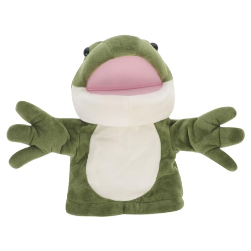 IMIKEYA 1 Stück Handpuppe Frosch aus Plüsch Niedliches Finger für Rollenspiele Interaktive Geschichten und Kreative Spiele Fantasie und Kommunikationsfähigkeiten von Kindern zu Fördern IMIKEYA 1 Stück Handpuppe Frosch aus Plüsch Niedliches Finger für Rollenspiele Interaktive Geschichten und Kreative Spiele Fantasie und Kommunikationsfähigkeiten von Kindern zu Fördern von IMIKEYA