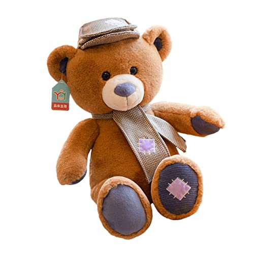 IMIKEYA 1 Stück Hutschalbär Puppe Plüsch Stopfte Bärenpuppe Tierpuppen Stofftier gefüllte Puppe Kissen werfen Kuscheltier PP Baumwolle IMIKEYA 1 Stück Hutschalbär Puppe Plüsch Stopfte Bärenpuppe Tierpuppen Stofftier gefüllte Puppe Kissen werfen Kuscheltier PP Baumwolle von IMIKEYA
