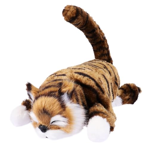 IMIKEYA 1 Stück Katzenpuppe Plüschverzierung Plüschpuppe Dunkelbraun IMIKEYA 1 Stück Katzenpuppe Plüschverzierung Plüschpuppe Dunkelbraun von IMIKEYA