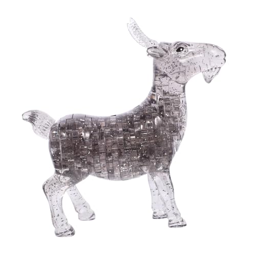 IMIKEYA 1 Stück Kristallpuzzle Ziege Kreatives Tier Ornament für Schreibtischdekoration Selbst zu Montieren aus Hochwertigem Kristallglas für und Stilvolle Wohn oder Büroumgebungen IMIKEYA 1 Stück Kristallpuzzle Ziege Kreatives Tier Ornament für Schreibtischdekoration Selbst zu Montieren aus Hochwertigem Kristallglas für und Stilvolle Wohn oder Büroumgebungen von IMIKEYA