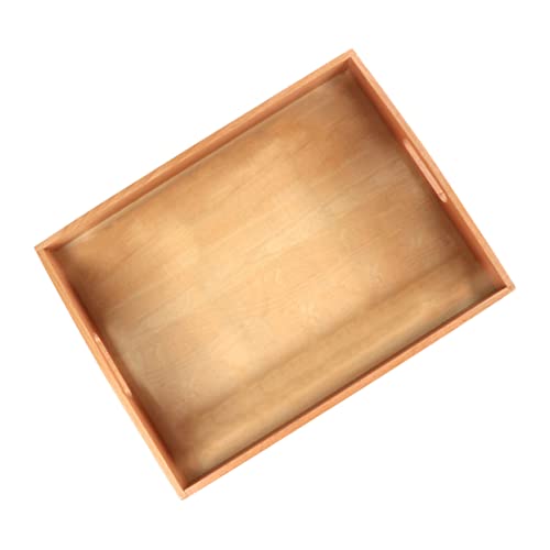 IMIKEYA 1 Stück Montessori Lehrmittel Kleinkindspiele Tablettspielzeug organisieren -Organizer für bastelset Aufbewahrungstablett Montessori-Tabletts Holz IMIKEYA 1 Stück Montessori Lehrmittel Kleinkindspiele Tablettspielzeug organisieren -Organizer für bastelset Aufbewahrungstablett Montessori-Tabletts Holz von IMIKEYA