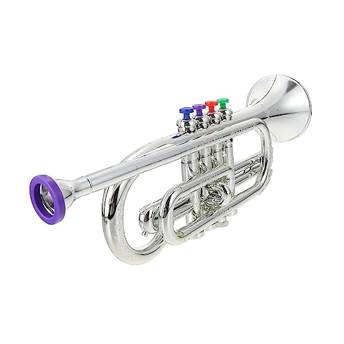 IMIKEYA 1 Stück Saxophon Modell Musikinstrumente Für Kinderspielzeug Musikspielzeug Musikinstrumente Für Kleinkinder Für Babys Mini Musikmodell Kinderspielzeug Versilberung von IMIKEYA