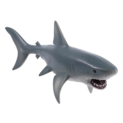 IMIKEYA Figur für Kinder Meerestier Modell Spielzeug Realistische Haifigur Robuste Tierfigur Lernspielzeug für Jungen und Mädchen von IMIKEYA