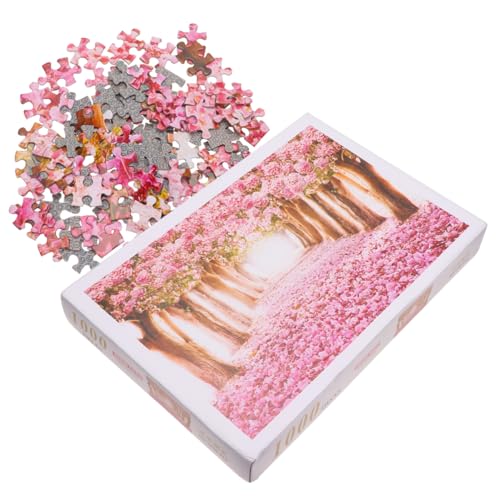 IMIKEYA 1 Stück Teile Kirschblüten Puzzle für Erwachsene Ölmalerei Jigsaw mit Präzisen Schnitten Spaß mit Freunden und Familie Faszinierende IMIKEYA 1 Stück Teile Kirschblüten Puzzle für Erwachsene Ölmalerei Jigsaw mit Präzisen Schnitten Spaß mit Freunden und Familie Faszinierende von IMIKEYA
