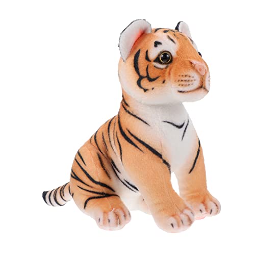 IMIKEYA 1 Stück Tiger Plüschtier Tigerjahrverzierung Tigerpuppe Puppenspielzeug Stofftierpuppe Kinderplüschspielzeug Neujahrspuppe Kuscheltier Gefüllte Tigerpuppe Pp Baumwolle von IMIKEYA