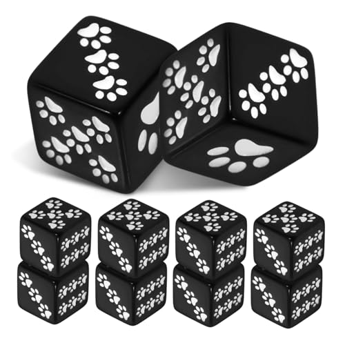 IMIKEYA 10 Stück 6-seitiger Würfel Spiel klein einseitig Herr sechsseitig Anlasser Brett Würfel mehrseitige Würfel Partywürfel Cartoon-Würfel Würfel-Layouts Harz Black IMIKEYA 10 Stück 6-seitiger Würfel Spiel klein einseitig Herr sechsseitig Anlasser Brett Würfel mehrseitige Würfel Partywürfel Cartoon-Würfel Würfel-Layouts Harz Black von IMIKEYA