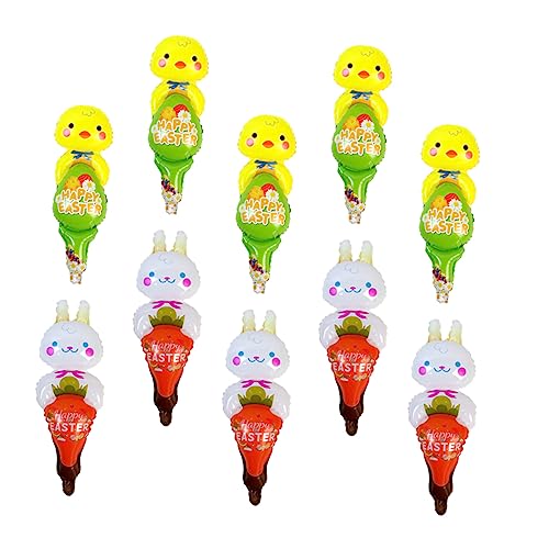 IMIKEYA 10 Stück Ballon Aufblasbarer -Party-Stick Party aufblasbare Stöcke Aufblasbarer -Stab kluppe toy Aufblasbarer Stab für Ostern Cartoon aufblasbarer Stock Sport IMIKEYA 10 Stück Ballon Aufblasbarer -Party-Stick Party aufblasbare Stöcke Aufblasbarer -Stab kluppe toy Aufblasbarer Stab für Ostern Cartoon aufblasbarer Stock Sport von IMIKEYA