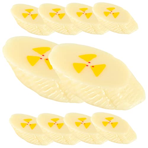 IMIKEYA 10 Stück Bananenscheibenmodell naturgetreue Zierfrüchte Simulationsfrucht Simulation Einer Bananenscheibe gefälscht künstliches Bananenmodell realistische künstliche Bananen PVC IMIKEYA 10 Stück Bananenscheibenmodell naturgetreue Zierfrüchte Simulationsfrucht Simulation Einer Bananenscheibe gefälscht künstliches Bananenmodell realistische künstliche Bananen PVC von IMIKEYA