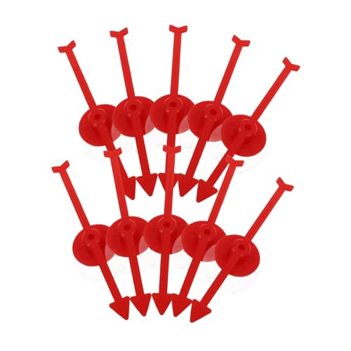 IMIKEYA 10 Stück Brettspiel Zubehör Plattenspieler DIY Zubehör Spielpfeile Desktop Party Spiel Requisiten Plattenspieler Anzeigen Spielzeiger Rotierende Pfeile von IMIKEYA