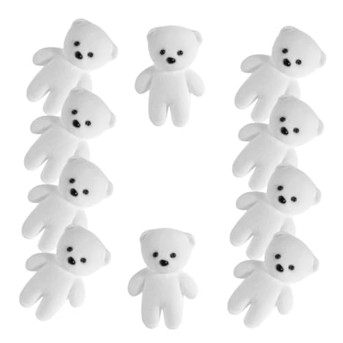 IMIKEYA 10 Stück Bubble Bear Mini Bären Kleine Bären Mini Plüschbär Weicher Mini Bär Puppe Miniatur Kuscheltiere Geburtstags Mini Bär Mini Bär Plüsch Kleiner Bär Kleine Puppen von IMIKEYA