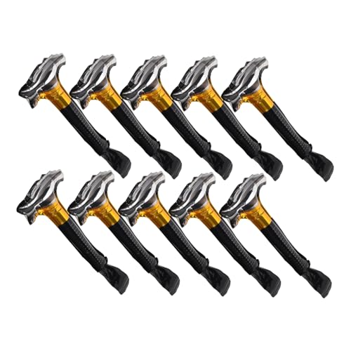 IMIKEYA 10 Stück Clown-Hammer geburtstagsgeschenk kinderspielzeug ballon party spiele kindergeburtstag deko Sprenghammer hammer hammer Aluminiumfolie von IMIKEYA