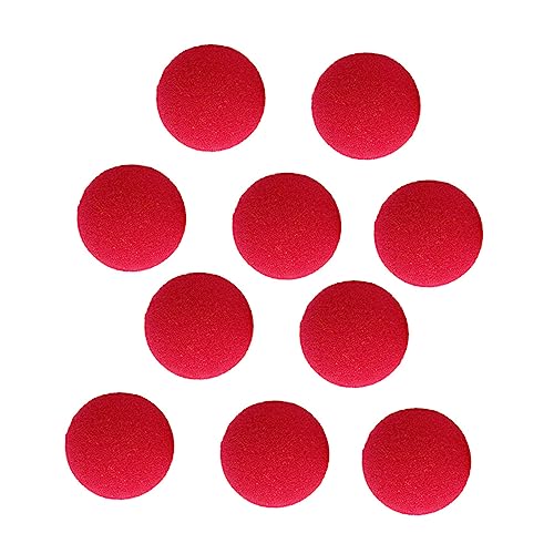 IMIKEYA 10 Stück Clown-nasen-requisite Nase Des Zirkusclowns Requisiten Clownnase Geburtstag Clownsnase Für Erwachsene Kind Halloween Jungs Farbig Stachelig Streich Party Schwamm Rot IMIKEYA 10 Stück Clown-nasen-requisite Nase Des Zirkusclowns Requisiten Clownnase Geburtstag Clownsnase Für Erwachsene Kind Halloween Jungs Farbig Stachelig Streich Party Schwamm Rot von IMIKEYA