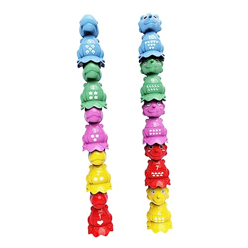 IMIKEYA 10 Stück Dinosaurier Matching Interaktives Farbenfrohes Kinderspielzeug aus Hochwertigem Farberkennung und Koordination IMIKEYA 10 Stück Dinosaurier Matching Interaktives Farbenfrohes Kinderspielzeug aus Hochwertigem Farberkennung und Koordination von IMIKEYA
