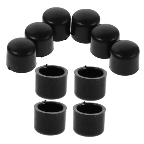IMIKEYA 10 Stück Fußballmaschinenkappe Abdeckung für Kickerstangen Endabdeckungen für Kicker Kicker-Endkappen Ende Kickermaschine Stecker Kickerstangenstecker Plastik Black IMIKEYA 10 Stück Fußballmaschinenkappe Abdeckung für Kickerstangen Endabdeckungen für Kicker Kicker-Endkappen Ende Kickermaschine Stecker Kickerstangenstecker Plastik Black von IMIKEYA