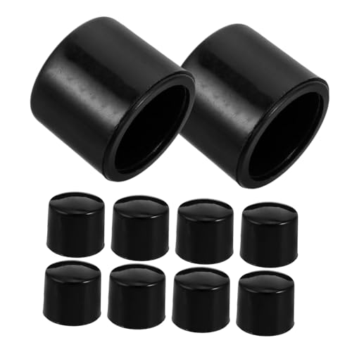 IMIKEYA 10 Stück Fußballmaschinenkappe Weiß Teile Für Fußballtische Kappen Fußball Fußball Tischfußballspieltisch Teile Von Fußballmaschinen Tischstange Plastik Black von IMIKEYA